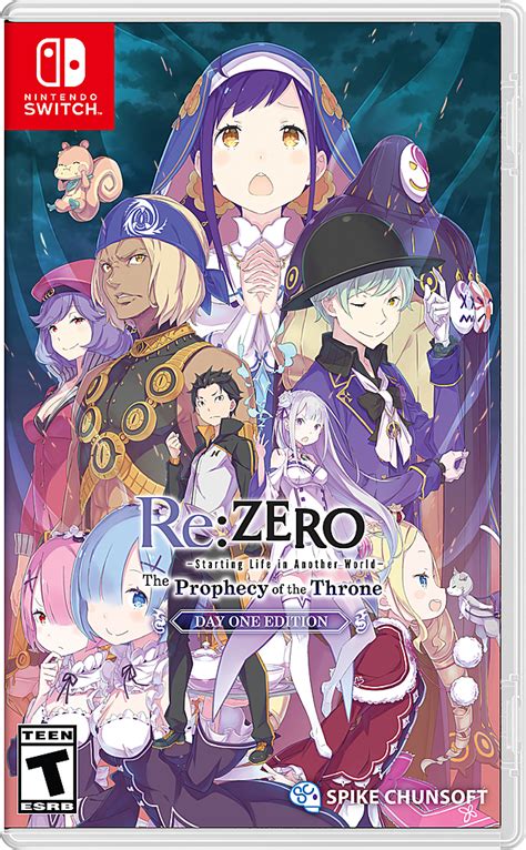 Re:ZERO – The Prophecy of the Throne Day One Edition – Nintendo Switch.
